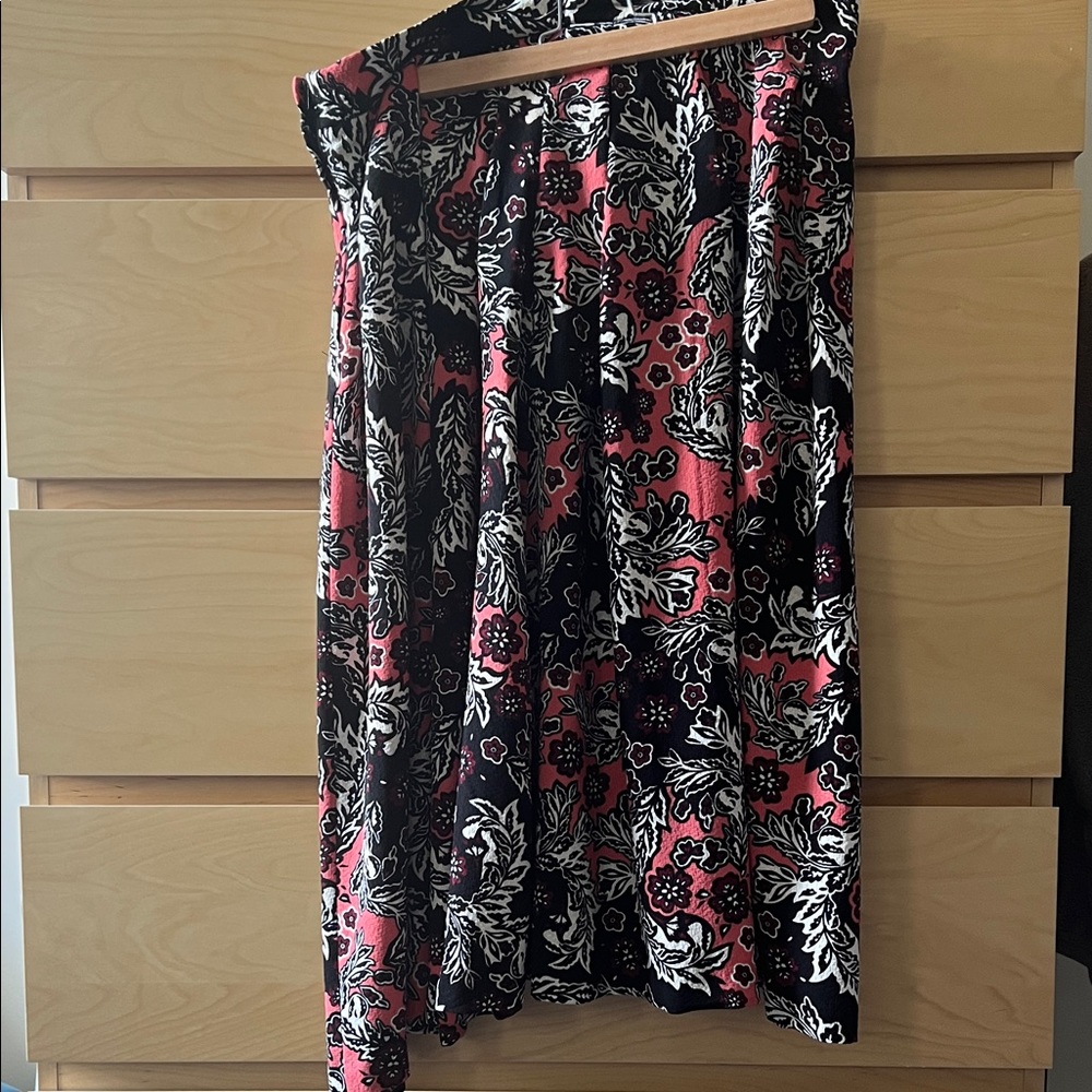 Midi Floral Women's Skirt